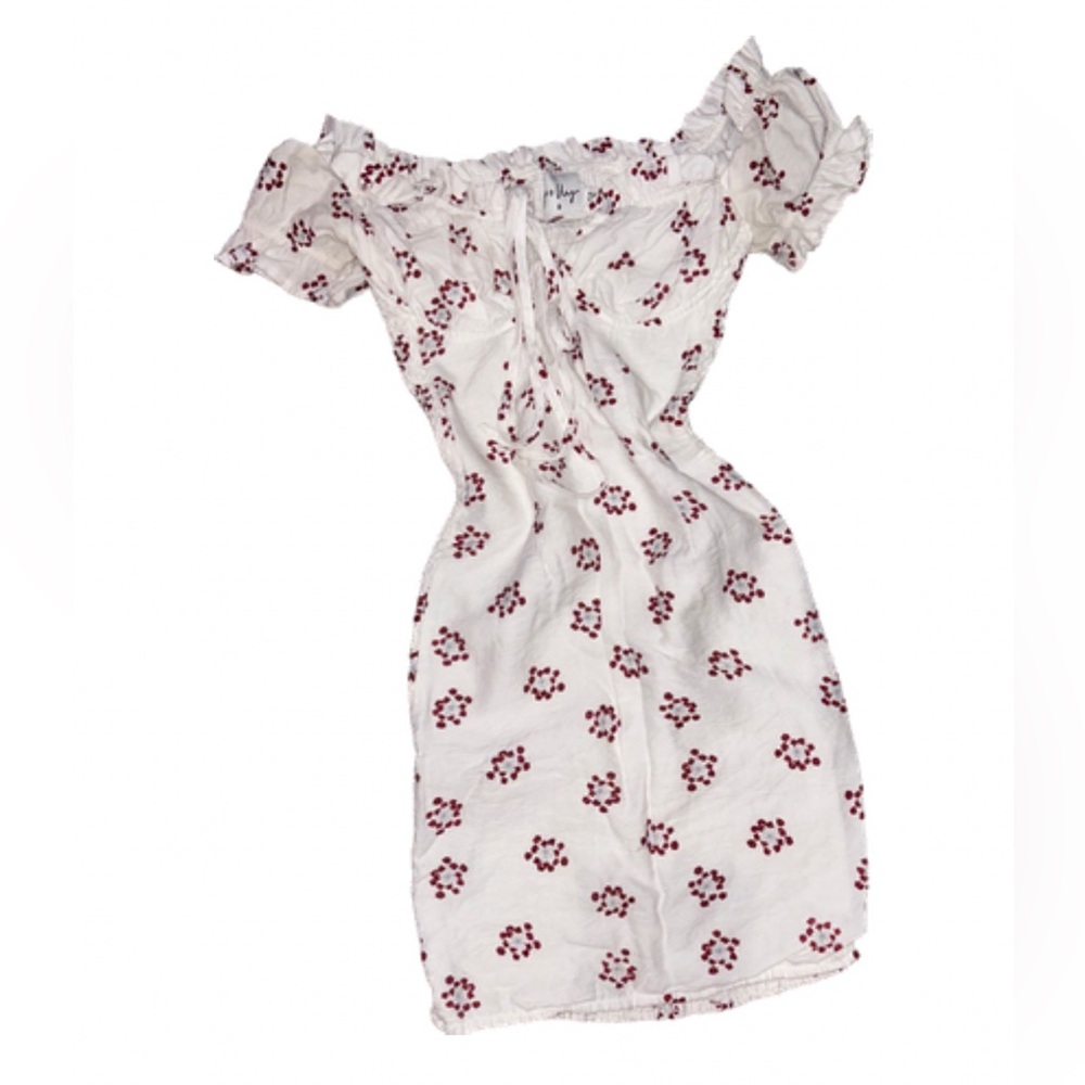 🍒 White bodycon dress | Polly
